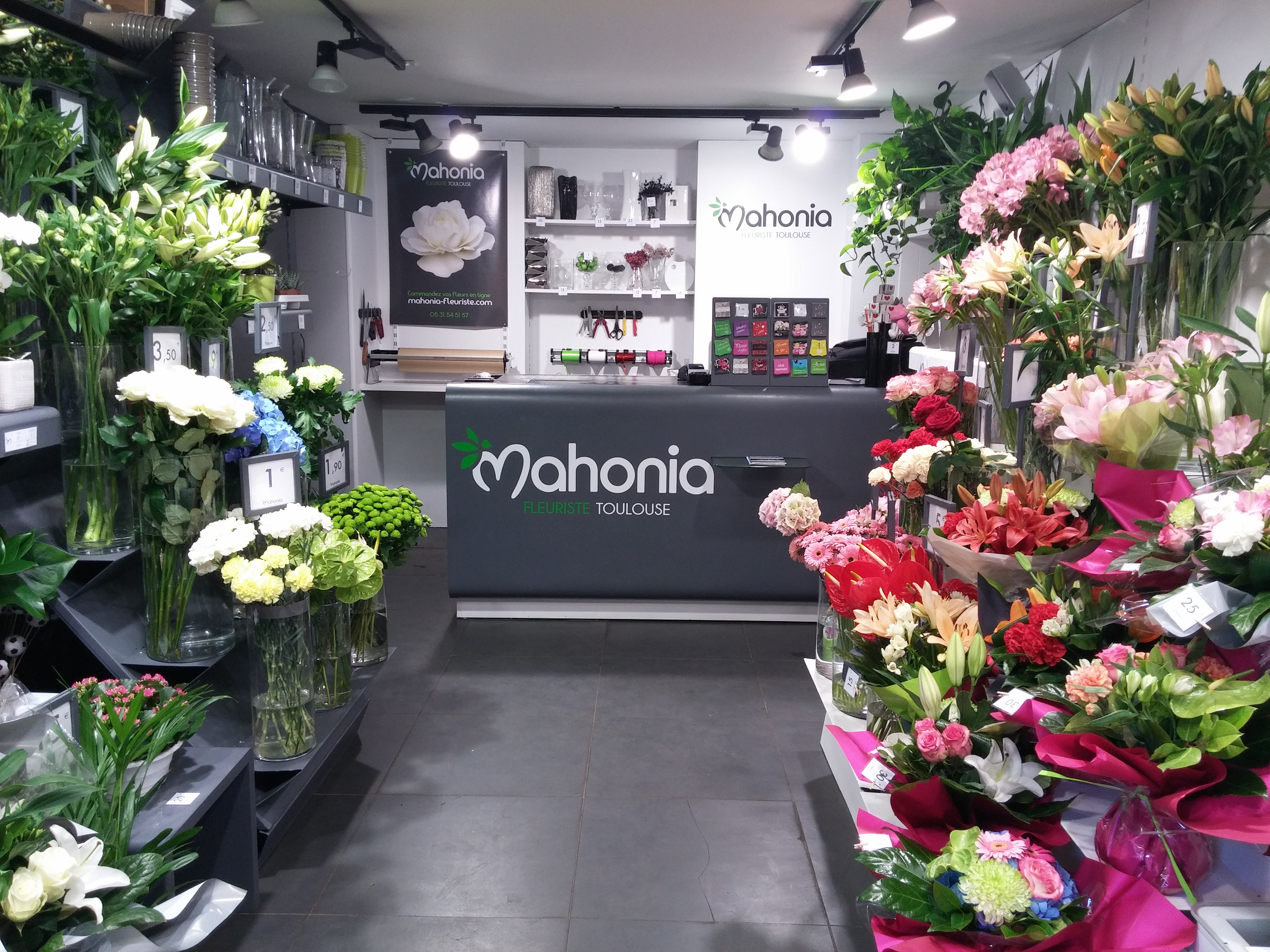 fleuriste professionnelle mahonia toulouse orchidees lys roses